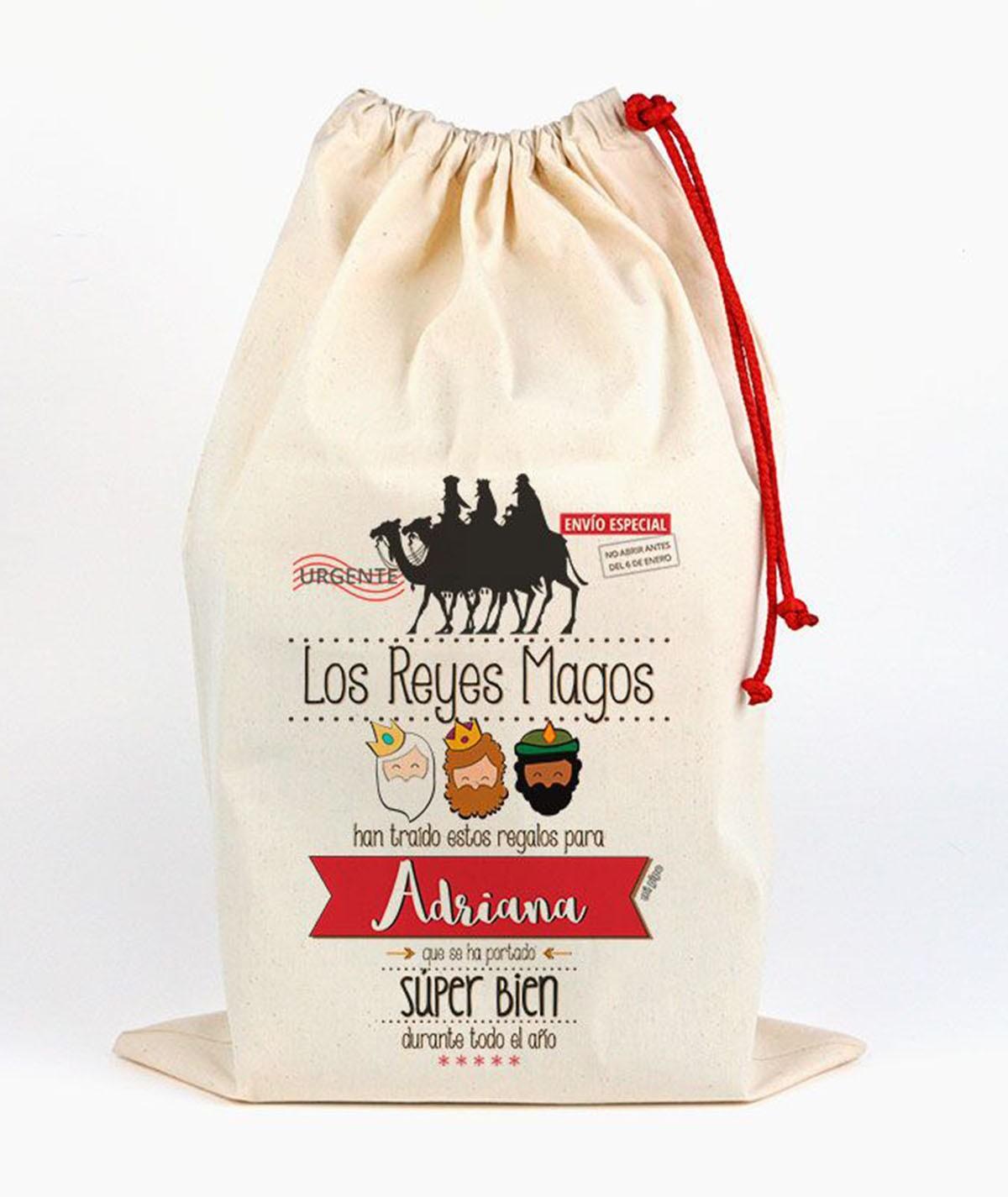 Saco Guarda Juguetes Personalizado Mi Pipo Navidad Camellos - Nanetes #